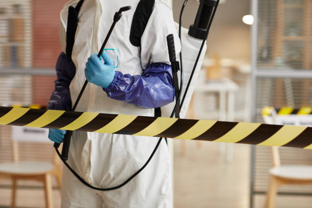 Professional Biohazard Cleanup technician working in Osceola, IA